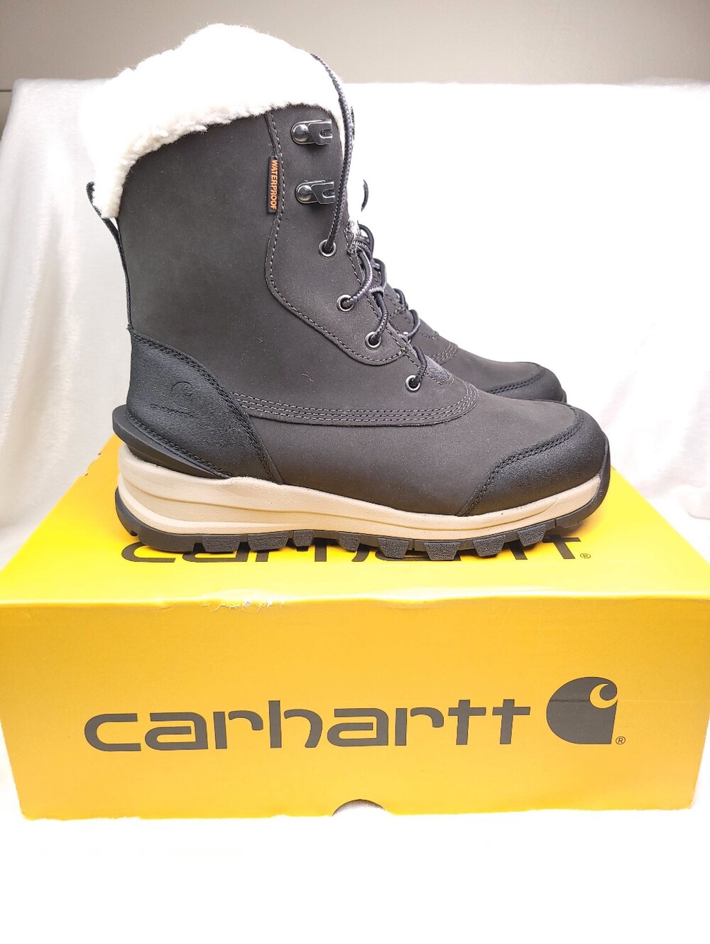 Carhartt Pellston Waterproof Insulated 8" Winter Boots NIB 8.5 Women FH8029-W